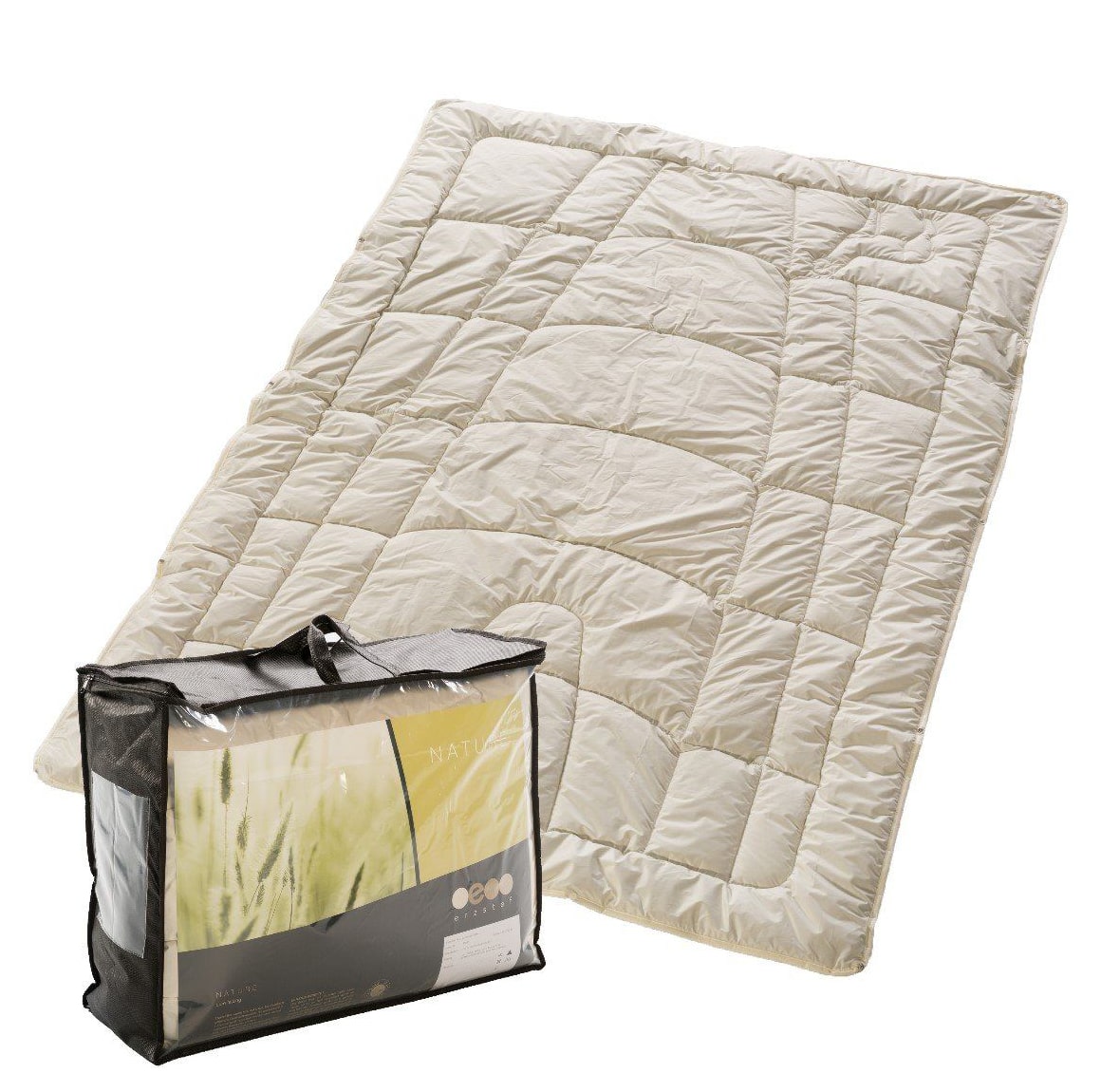 Alpaka-Ganzjahres-Bettdecke Alpakahof Langenbach