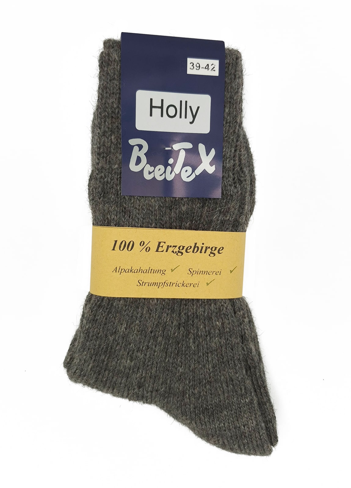 Alpaka-Socken-gruen.Alpakahof.Langenbach